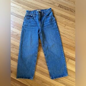 Madewell The Perfect Vintage Wide-Leg Crop Jean 27P